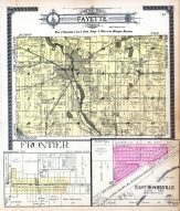 Fayette Township, Frontier, East Mosherville, Hillsdale County 1916 Published by Standard Map Company